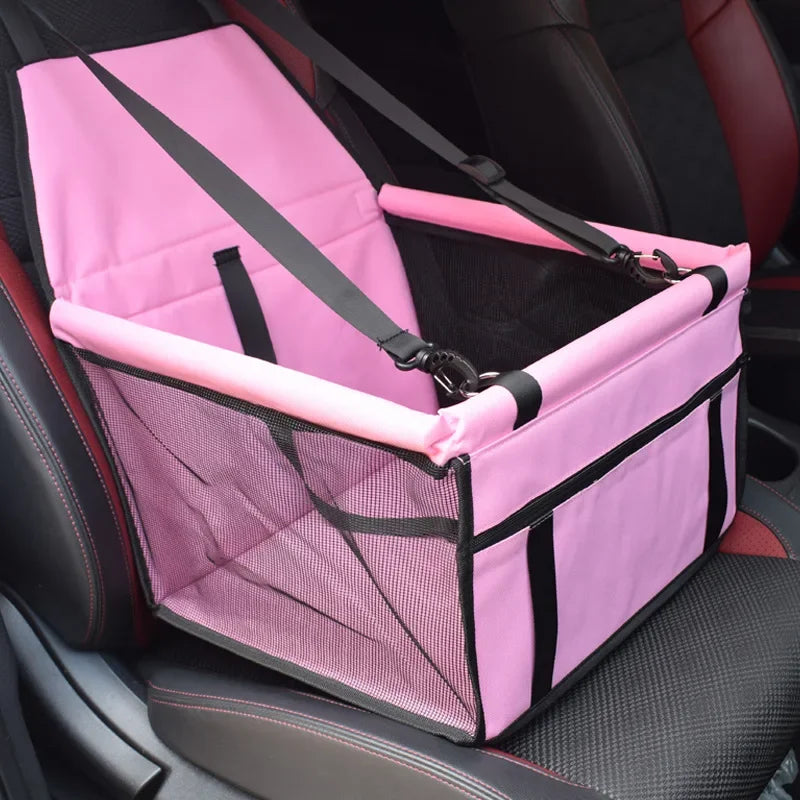 Double Thick Travel Accessories Mesh Hanging Bags Folding Pet Supplies Waterproof Dog Mat Blanket Safety Pet Car Seat Bag