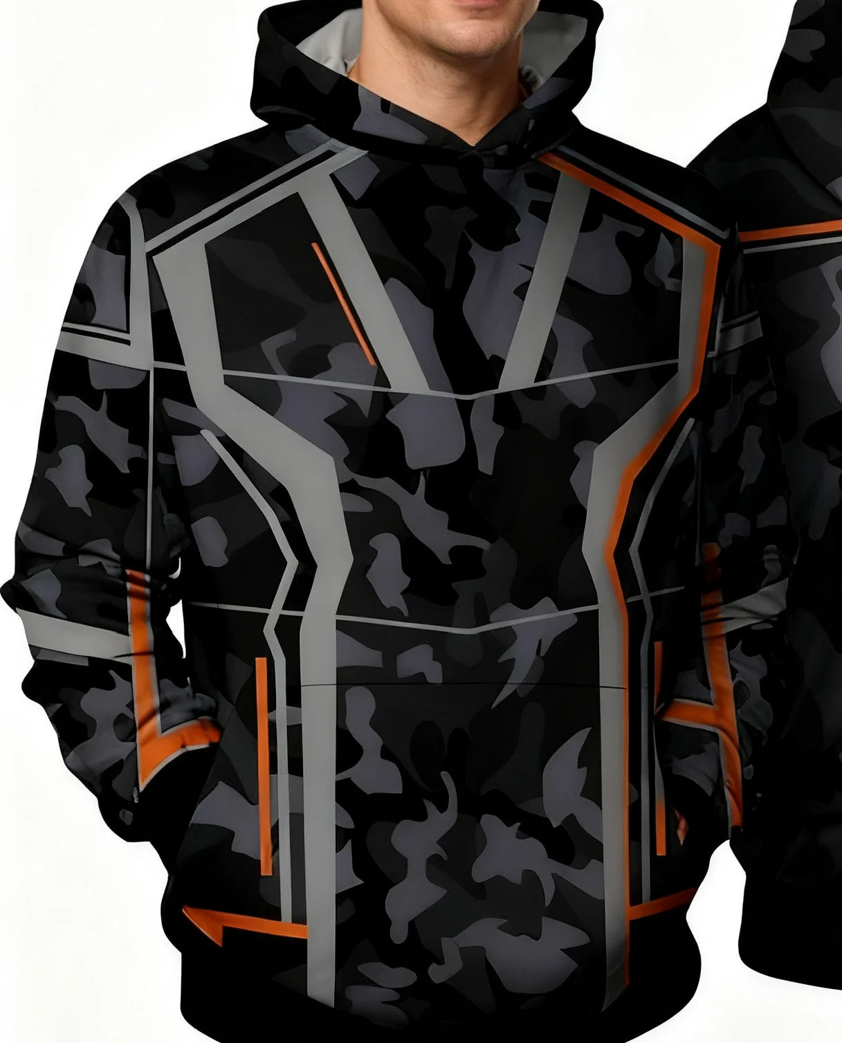 Awaken Your Inner Hero! Men's Iron Man Pattern Hoodie, A Classic Reimagined for Autumn/Winter, Combining Comfort and Style