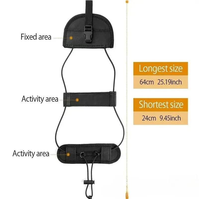 Travel Tied Black Durable Nylon Cargo Tie Down Luggage Lash Belt Strap With Cam Buckle Travel Kits Outdoor Camping Tool