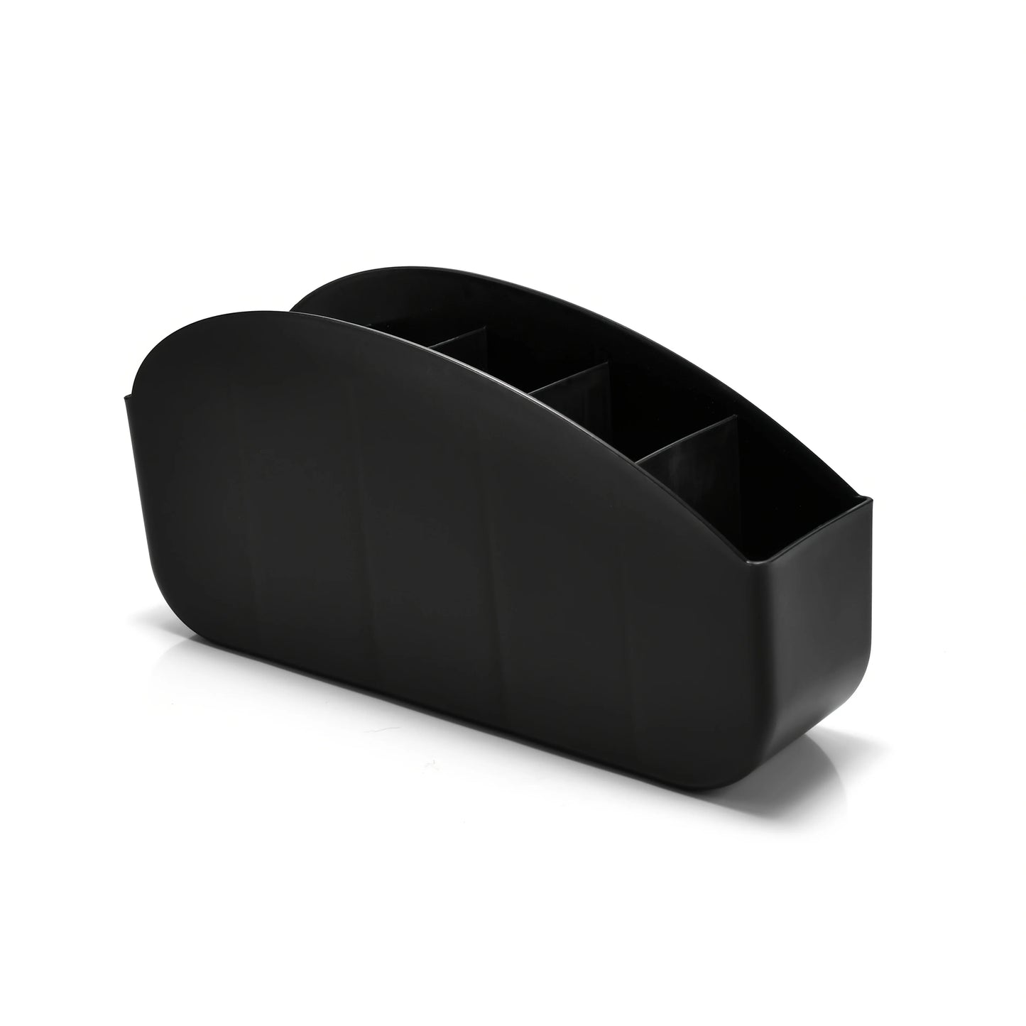 Remote Control Storage Box With 5 Compartments Made of Plastic - Suitable for Organizing Remote Controls for Tvs, Media Players