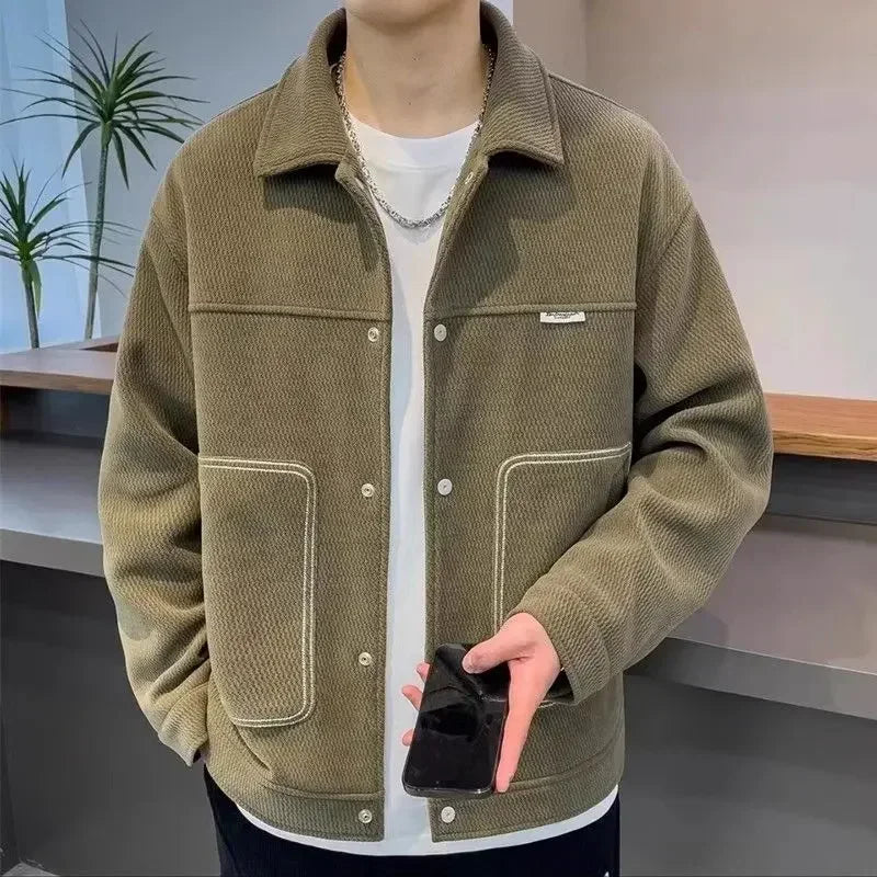 Jacket for Men High Quality Man Coat Stylish Spring Autumn Original Brands Cheap Sale Clothing Fashion 2025 Fast Delvery Joker