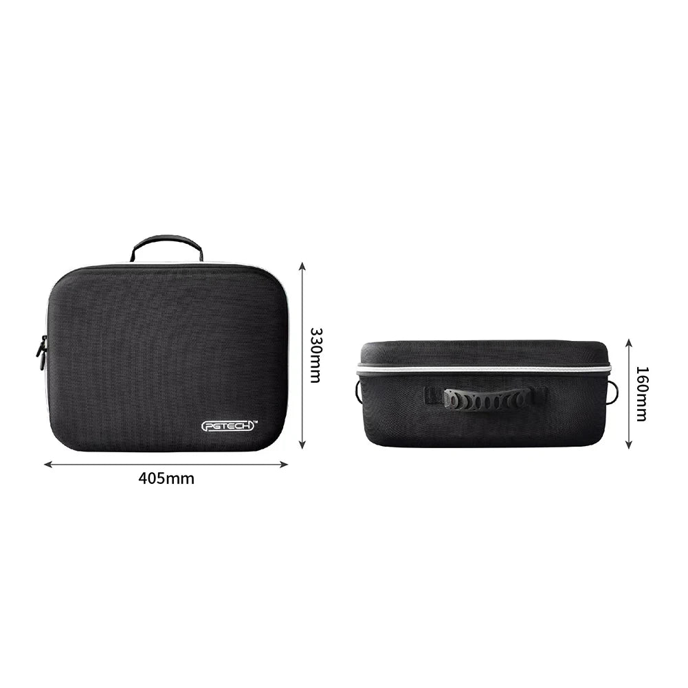 Travel Carrying Case Shockproof Crossbody Suitcase Organizer Portable Carrying Storage Bag Glasses Handle for PS VR2 Accessories