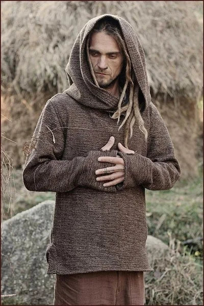 New men's fashion Thermal long sleeve sweater hoodies   vintage hoodie men