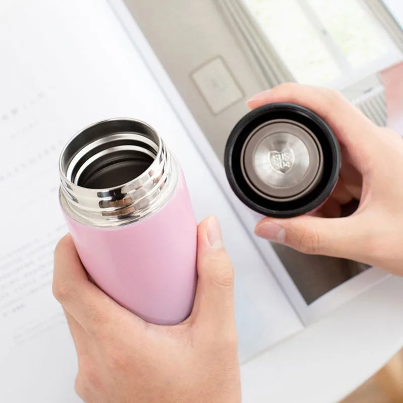 500ml Thermo Bottle Thermal Cup Vacuum Flasks Stainless Steel Thermos for Tea Cover LED Smart Temperature Display Water