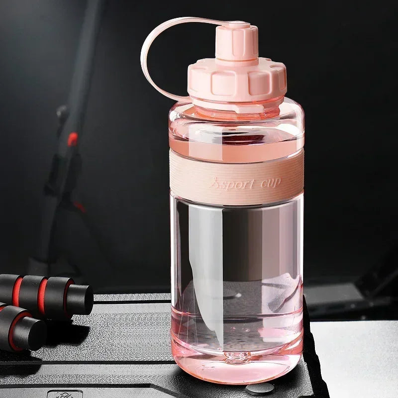 2 Liter Big Water Bottle With Straw 2L/1.5L/1L Large Capacity School Gym Sports Drinking Bottles Fitness botella de agua 물병
