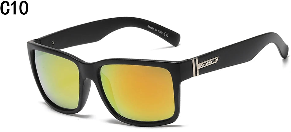 Classic Square Sunglasses Men Women Luxury Brand Designer Sun Glasses for Men Driving Fishing Goggles Man UV400