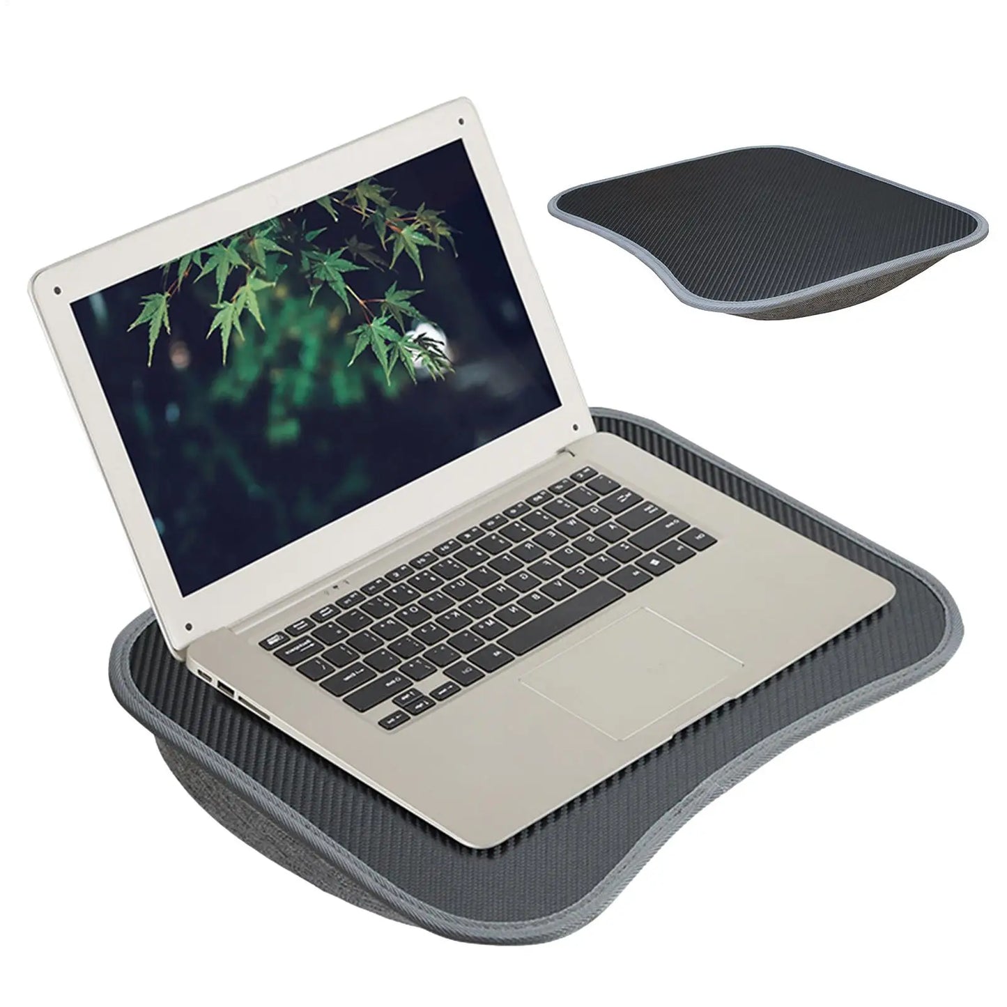 Laptop Lap Desk with Soft Pillow Cushion Multifunctional Laptop Desk Small Pillow Table for Home & Office