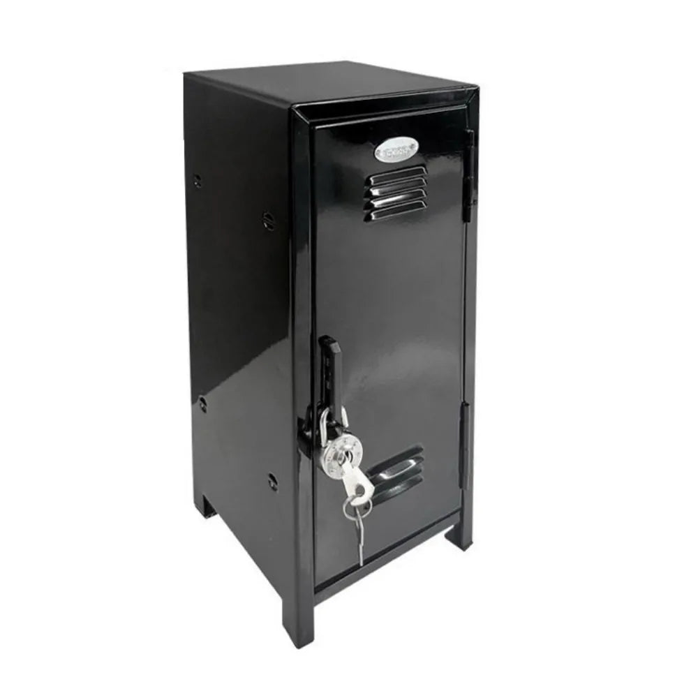 Iron Storage Box Dormitory Storage Cosmetics Paper Money Keys Bank Cards and Other Desktop Small Items Mini Locker Cabinet