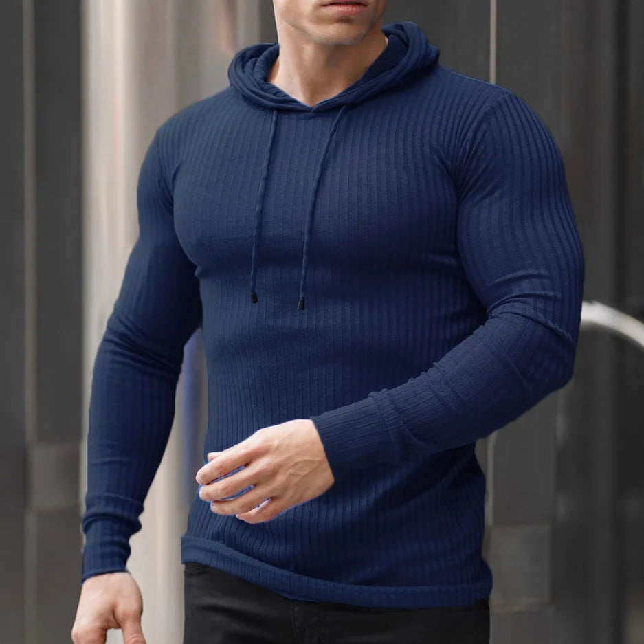 Hooded Shirt Casual Sports Clothing Fashion Gym Man Hoodies Outdoor Running New In Sweatshirts Men Popular Pullovers Large Size