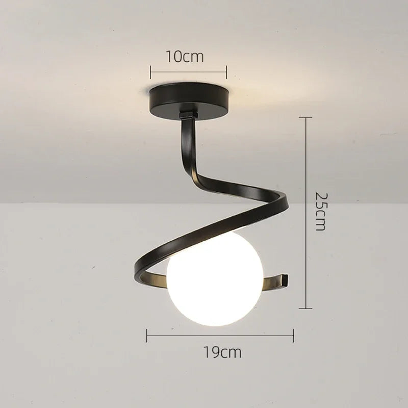 LED Ceiling Lamps Interior Lighting Room Decor Bedroom Living Room Dining Table Study Cloakroom Corridor Nordic Ceiling Light