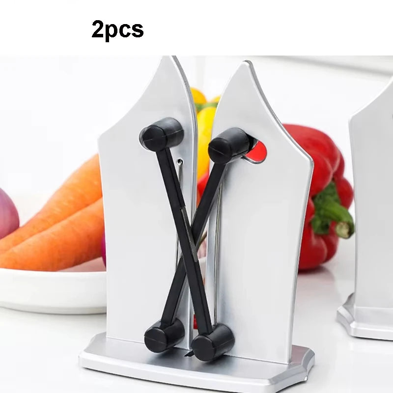 Kitchen Knife Sharpener Easy and Safe Knife Sharpening Tool Damascus Knife Kitchen Tools Manual Chef Kitchen Knife Supplies