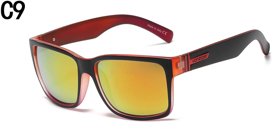 Classic Square Sunglasses Men Women Luxury Brand Designer Sun Glasses for Men Driving Fishing Goggles Man UV400