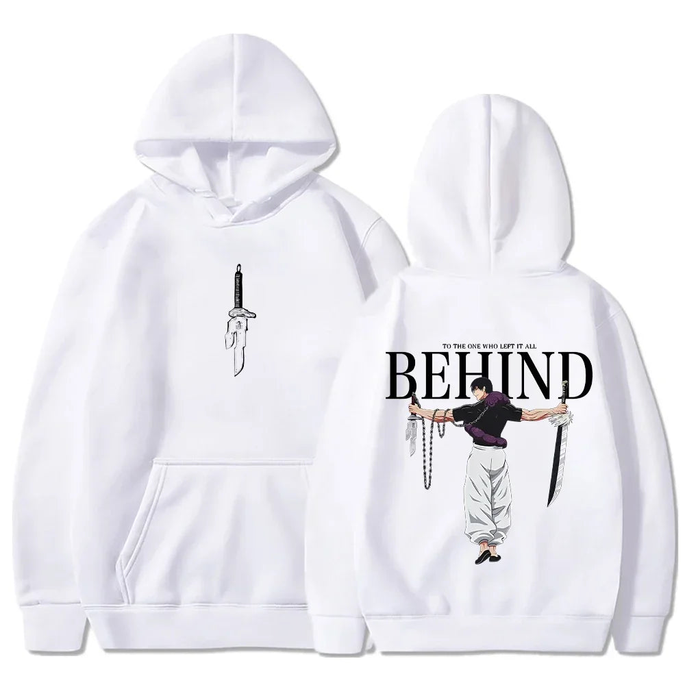 Anime Hoodies Men Women  Manga Hooded Pullover Gothic Sweatshirts Hip Hop Streetwear Men's Clothing sweatshirt harajuku