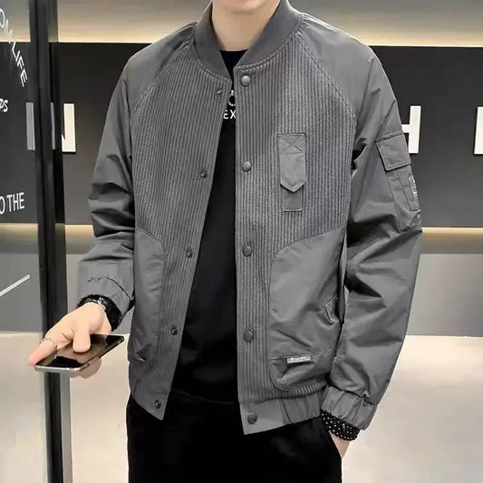 Men's Baseball Jackets New In Male Coats Stylish Y2k Luxury Designer Fast Delvery Joker Cold Vintage Cheap Clothes Offer Trendy