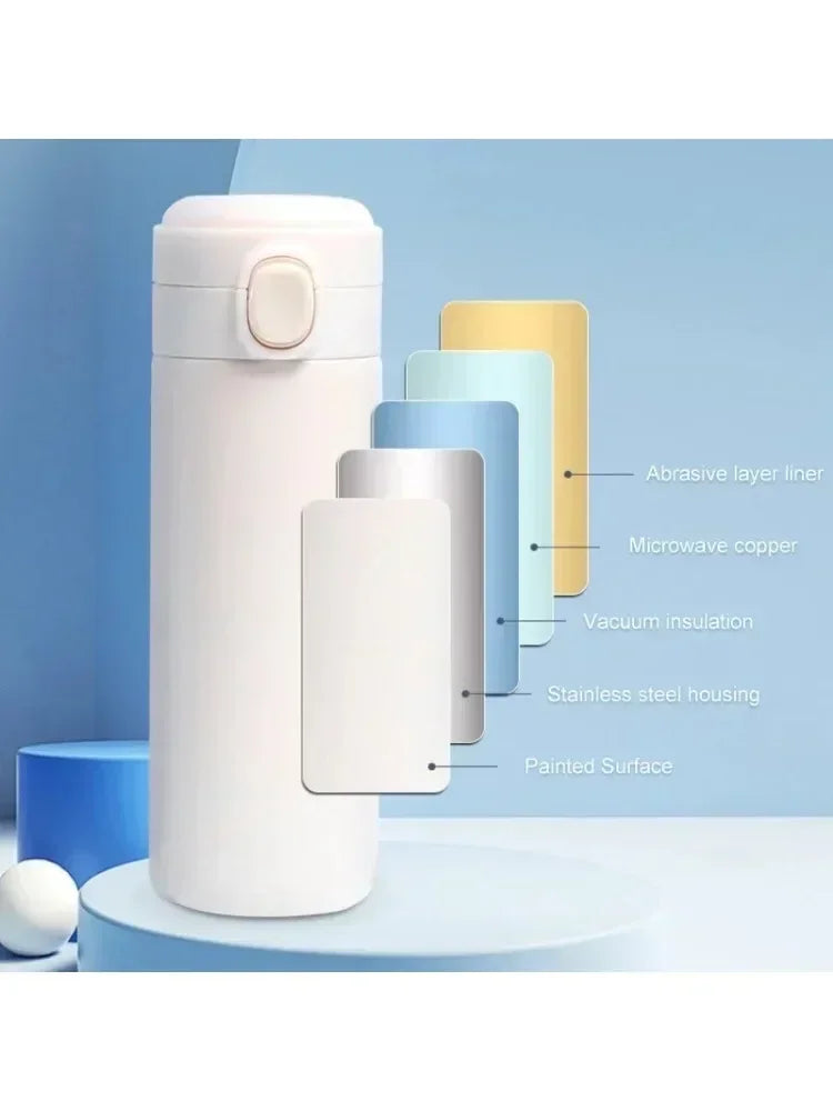 320ml 420ml Hot and cold Stainless Steel Smart Thermos Bottle LED Temperature Display Thermal Mug Insulated