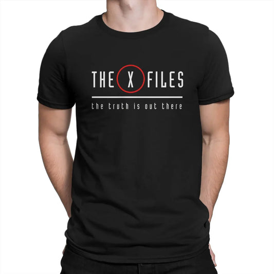 Men's T-Shirts The Truth Is Out There Crazy 100% Cotton Tee Shirt Short Sleeve The X Files T Shirt Crewneck Tops New Arrival
