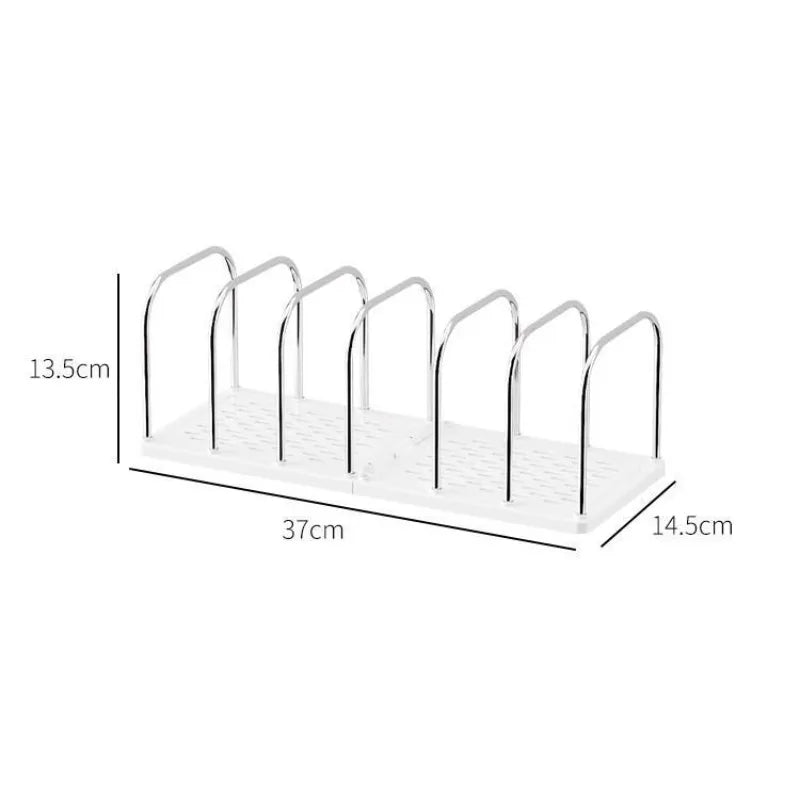 Desktop Bookshelf  Non-Slip Base Modern Minimalist Office Desk Organizer Shelf Study Table Storage Rack