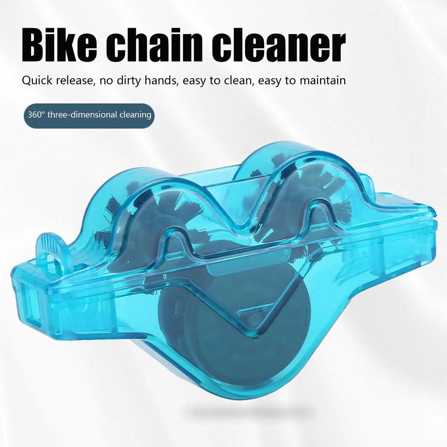 Cycling Chain Cleaner Kit Cycle Chain Scrubber Cleans Tool Portable Cleaning Tools Bike Accessories for Road Mountain Fitness