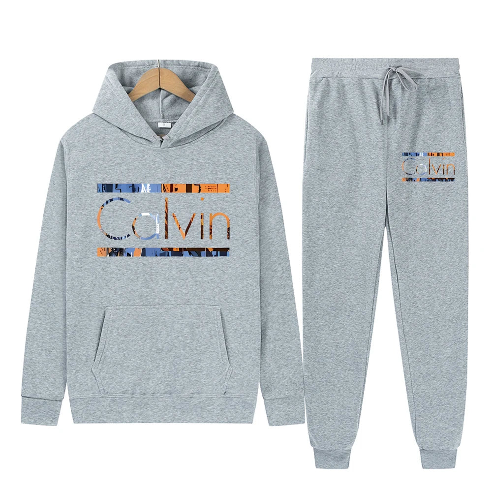 Men's hoodie sets are trendy for casual and home wear in autumn and winter, with a variety of colors to choose from