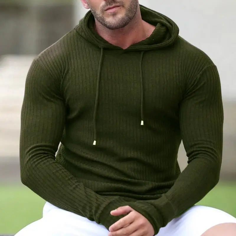 Hooded Shirt Casual Sports Clothing Fashion Gym Man Hoodies Outdoor Running New In Sweatshirts Men Popular Pullovers Large Size