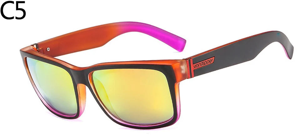 Classic Square Sunglasses Men Women Luxury Brand Designer Sun Glasses for Men Driving Fishing Goggles Man UV400