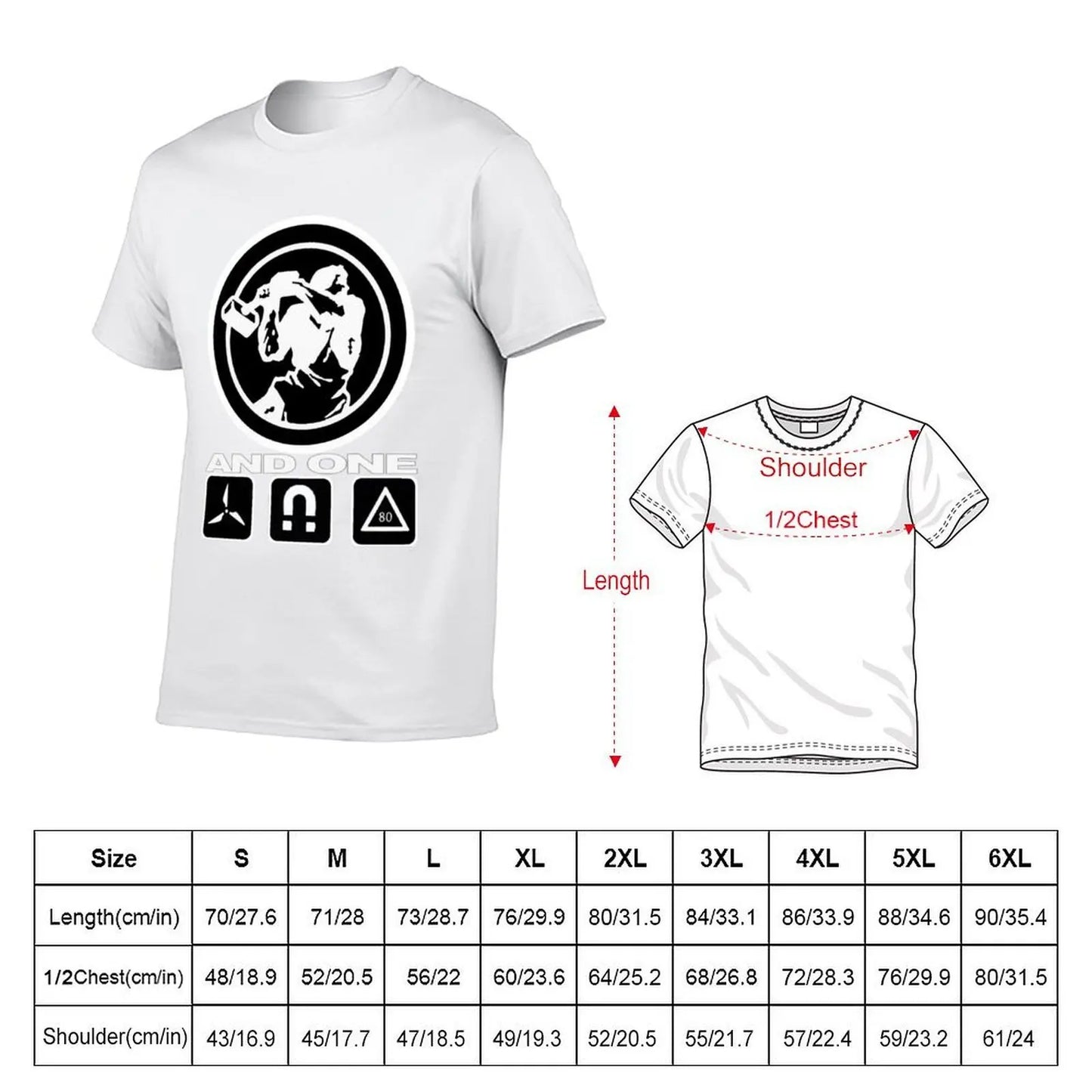 And One Band (Trilogy) Classic T-Shirt man t shirt heavy cotton t shirts for man cotton soft T-Shirt