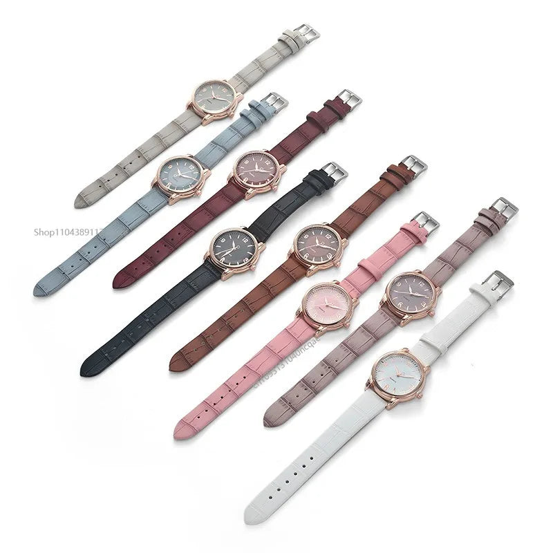 Women Watches Brand Luxury Fashion Ladies Watch Reloj Mujer Leather Watch Women Female Quartz Wristwatches Montre Femme