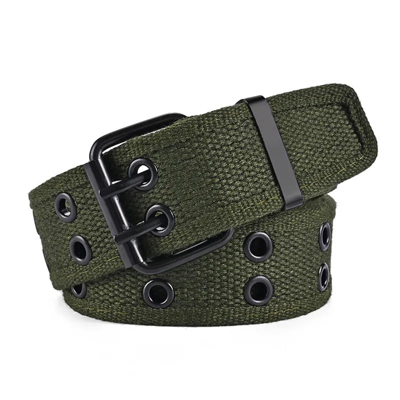 Men Belts Army Military Canvas Nylon Webbing Tactical Belt Fashion Casual Designer Unisex Belts High Quality Sports Strap