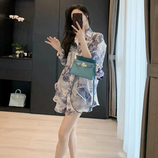 Women's Short Sets 2 Pieces Light Chic and Elegant Female Shorts Summer Tailor Fashion Novelty In Outfit New Matching Novelties