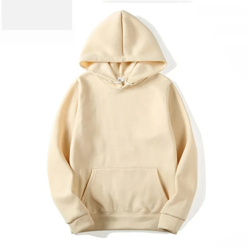 Hoodies for men and women 2025 autumn new item heavyweight American high street men's top plus size hooded pullover
