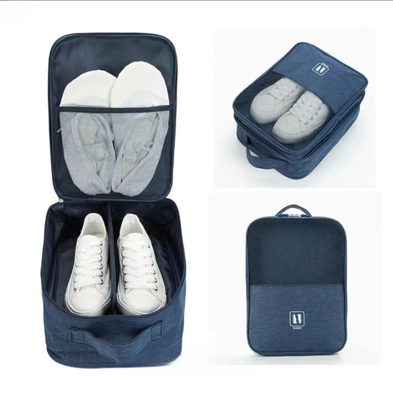 Portable Shoe Bag, Travel Storage/Organizing Bag for Clothes, Cosmetics & Luggage, Suitcase Organizer