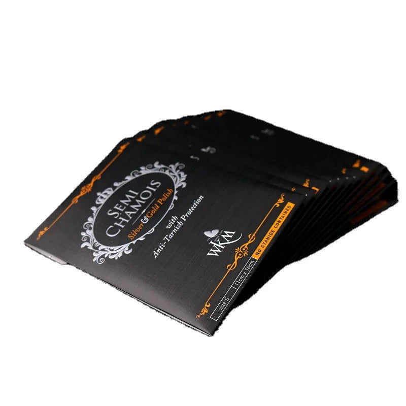 Cashmere Jewelry Silver Cloth Jewelry Unique Packaging Gold and Silver Accessories Necklace Earring Pendant Cleaning Accessories