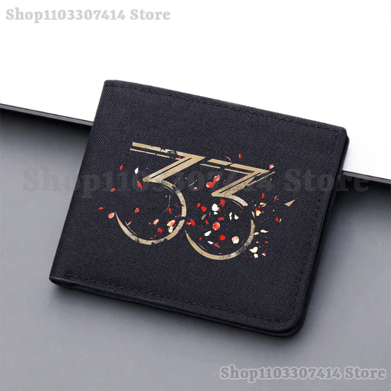 Man Anime Folding Wallet Game Clair Obscur Expedition 33 Wallets Adult Fashion Printed Money Bag Accessories Card Holder Gifts