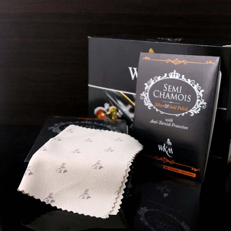 Cashmere Jewelry Silver Cloth Jewelry Unique Packaging Gold and Silver Accessories Necklace Earring Pendant Cleaning Accessories