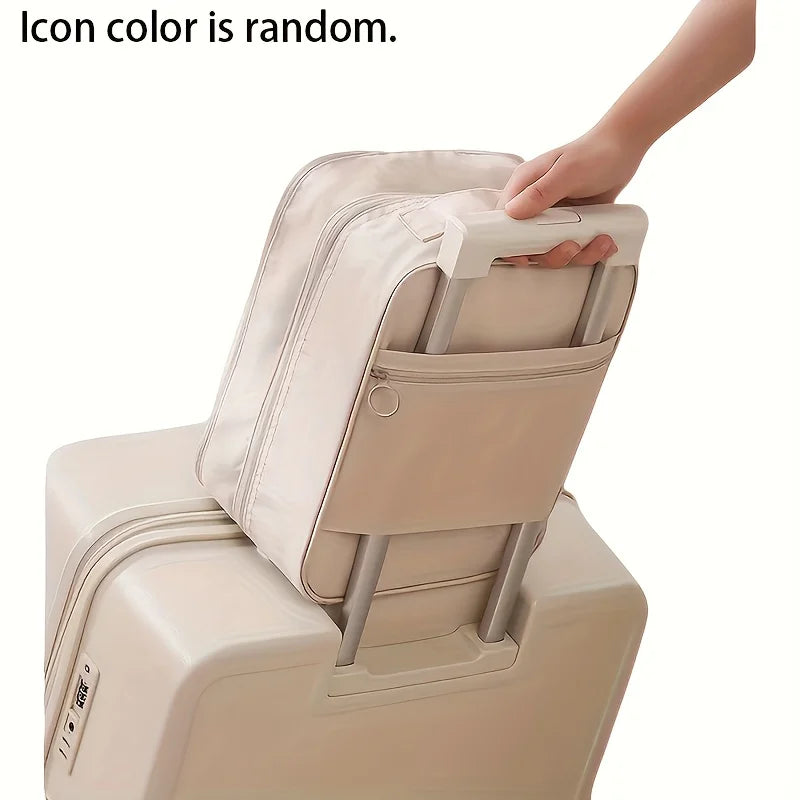 Portable Travel Shoe Storage Bag - Multiple Compartments, Suitable for Shoes and Accessories, Travel Luggage Accessories