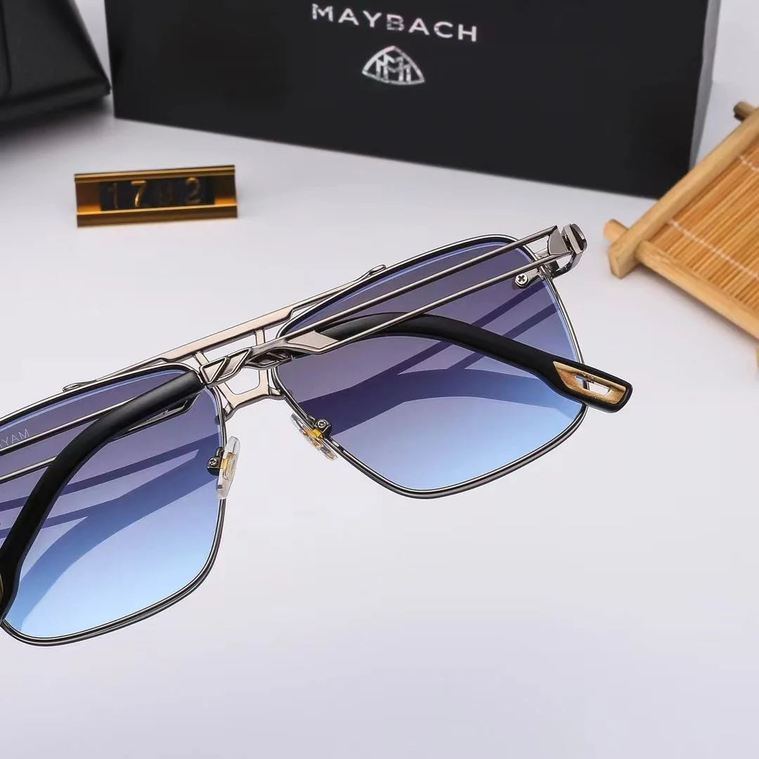 MAYBACH Luxury brand Sunglasses for Men and women Classic Sun Glasses High Quality Eyewears Pilot Goggle UV 400 Protection 17911