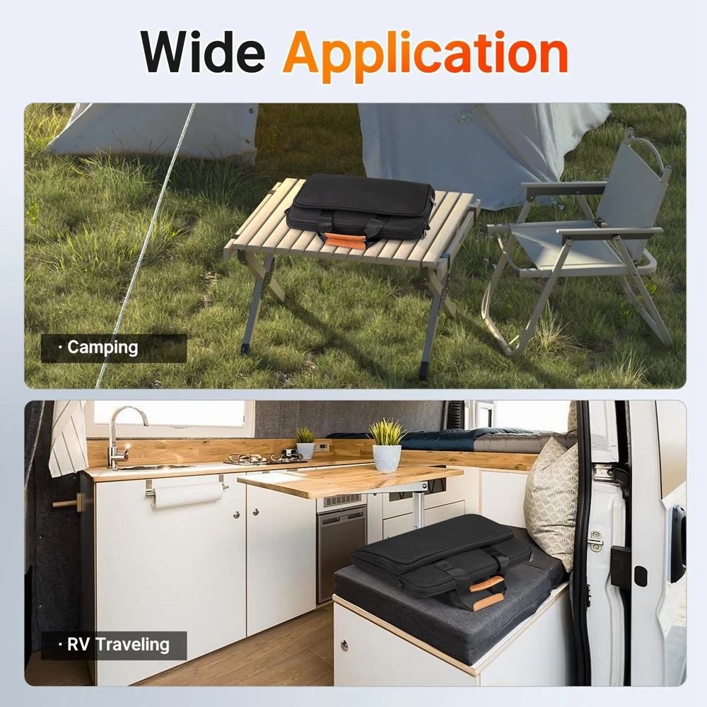 For Starlink Mini Travel Carrying Case Portable Bag Outdoors Briefcase Handbag for Starlink Mini Dish Accessories for RV Trips