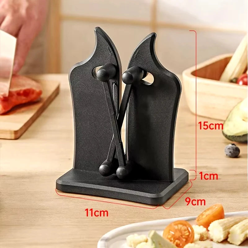 Kitchen Knife Sharpener Easy and Safe Knife Sharpening Tool Damascus Knife Kitchen Tools Manual Chef Kitchen Knife Supplies