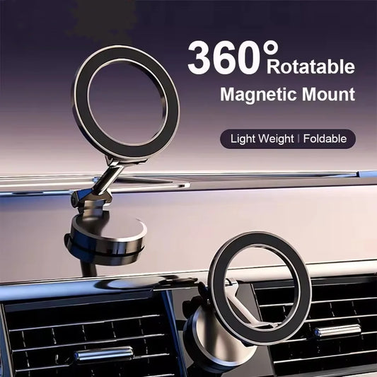Magnetic Magsafe Car Phone Holder For Vehicles Mobile Support For Car Cell Phone Holder in Car For phone 16 15 14 Pro Max Plus