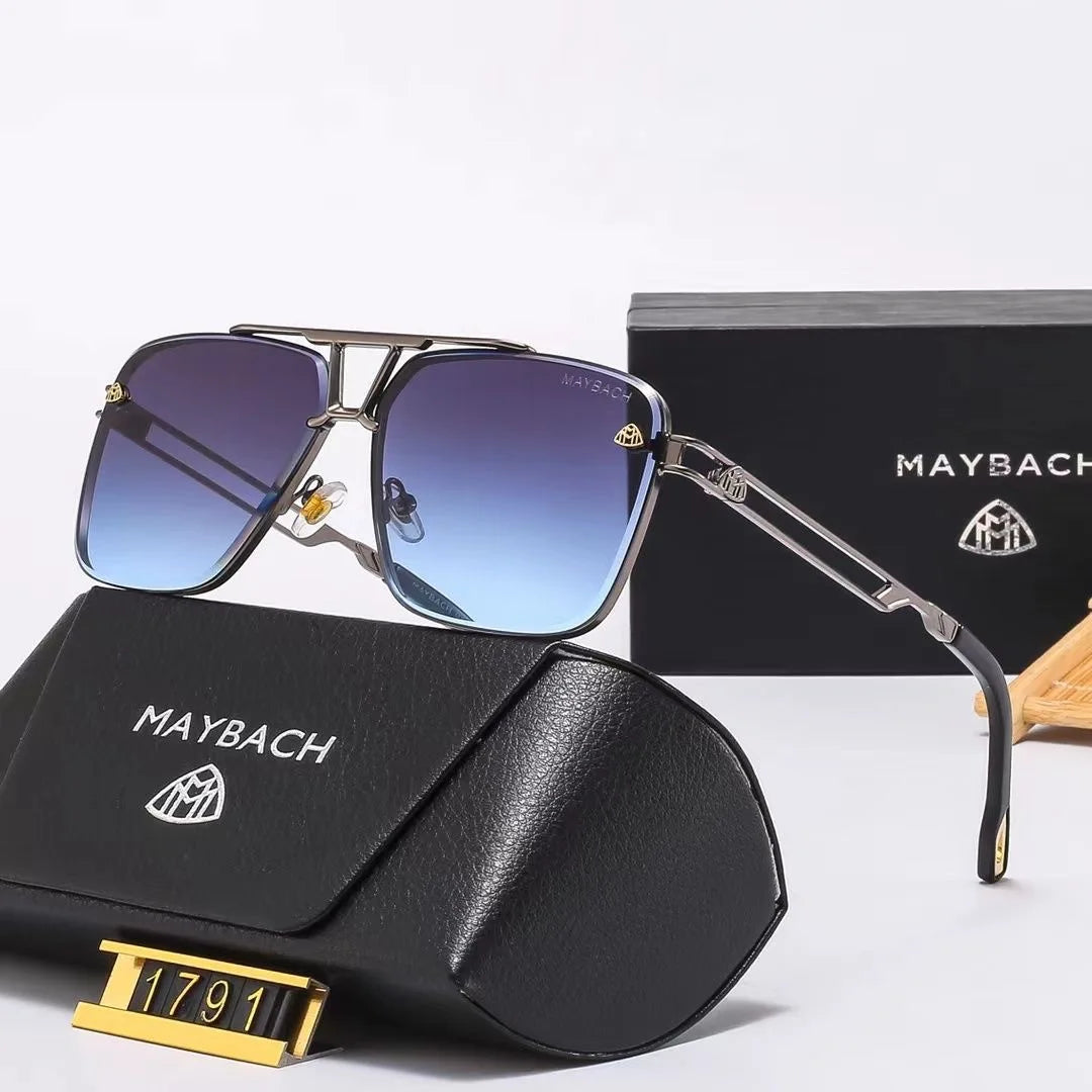 MAYBACH Luxury brand Sunglasses for Men and women Classic Sun Glasses High Quality Eyewears Pilot Goggle UV 400 Protection 17911