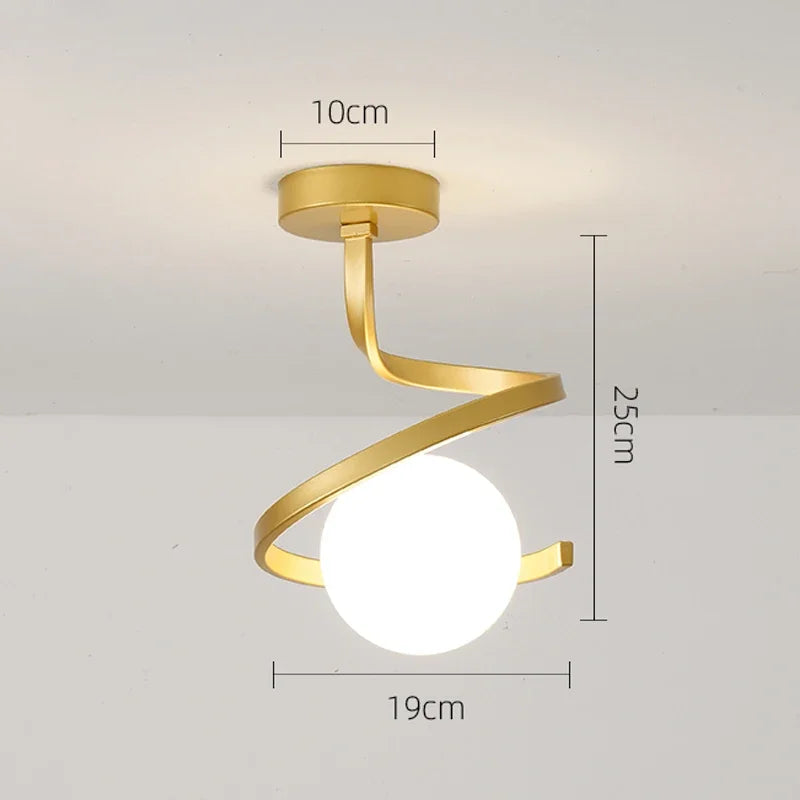 LED Ceiling Lamps Interior Lighting Room Decor Bedroom Living Room Dining Table Study Cloakroom Corridor Nordic Ceiling Light
