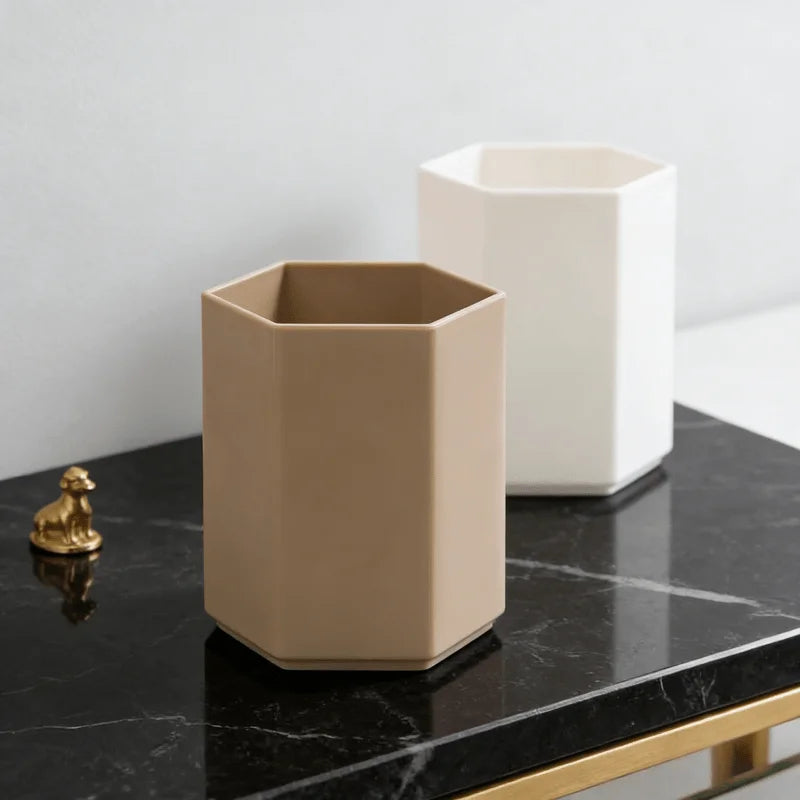 Office Desk Pen Holder - Simple and Durable, Suitable for Home Office, Dormitory, Learning Supplies Storage, and Desktop Storage