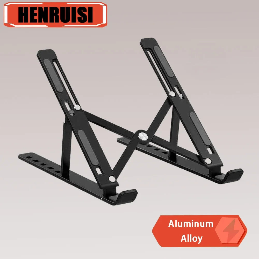 Portable  Aluminum Laptop Stand  Foldable Lap Top Base Notebook Support Computer Bracket For Macbook Air Pro Holder Accessories