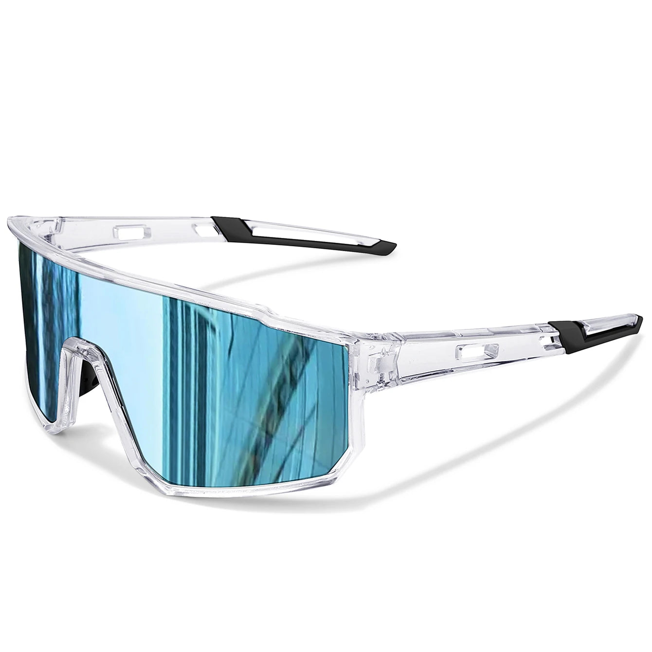 Trendy Fishing Sunglasses for Men and women Casual Windproof Eyewear with UV Protection for Outdoor Sports, Running Cycling