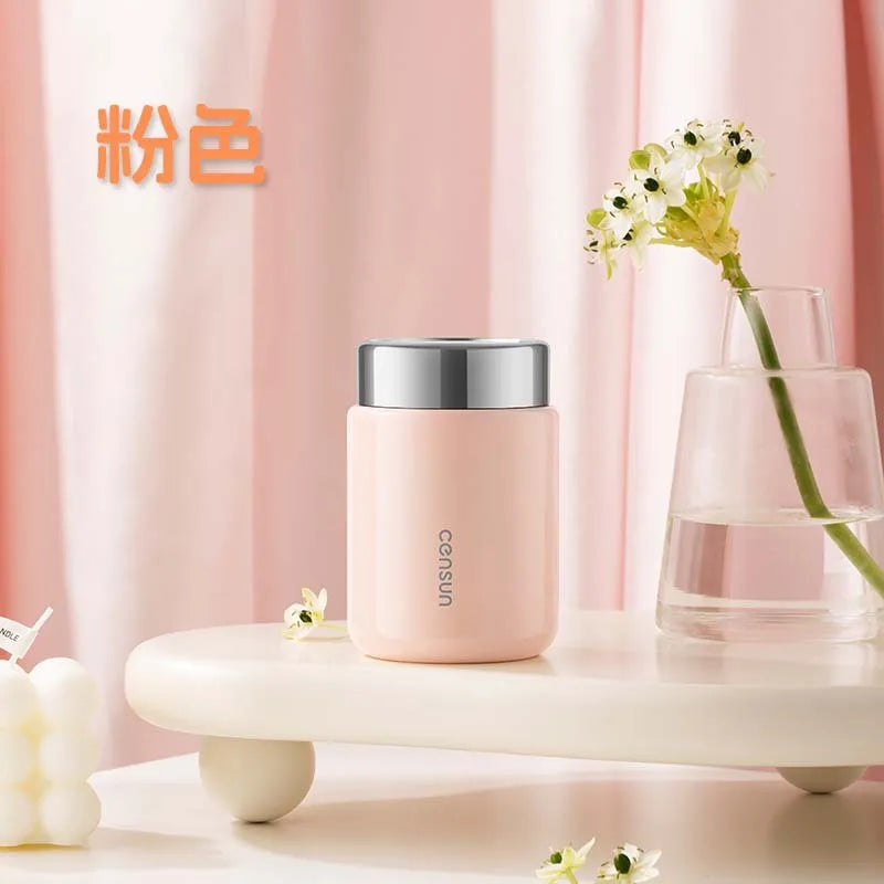 200ml Stainless Steel Thermal Flask Mini Insulated Cup Leakproof Lightweight Pocket Thermos Coffee Mug For Travel Hiking Gifts