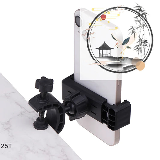 Smart Phones Music Live Show Holder Phone Holder 360 Degree Rotating Universal Microphone Supporting Stand