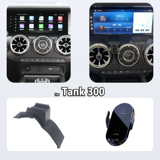 Special Phone Holder For Tank 300 2022 2023 2024 Magnetic Car Phone Mount Smart Sensing Invisible Base