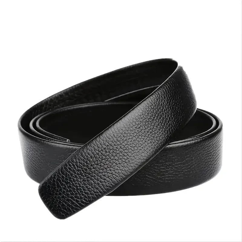 Men's belts High-quality material belt Metal automatic buckle Brand luxury design Men's business fashionable and versatile belt