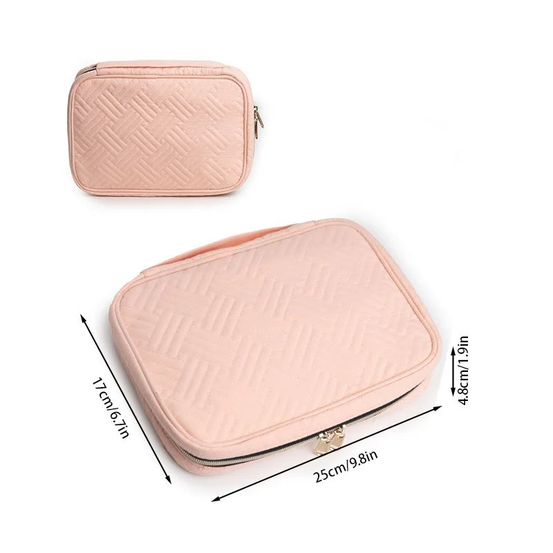 Portable Jewelry Bag Travel Jewelry Storage Organizer Necklace Earrings Rings Bracelet Pouch Travelling Jewelry Packing Case