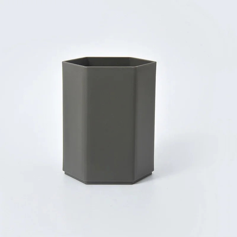 Office Desk Pen Holder - Simple and Durable, Suitable for Home Office, Dormitory, Learning Supplies Storage, and Desktop Storage